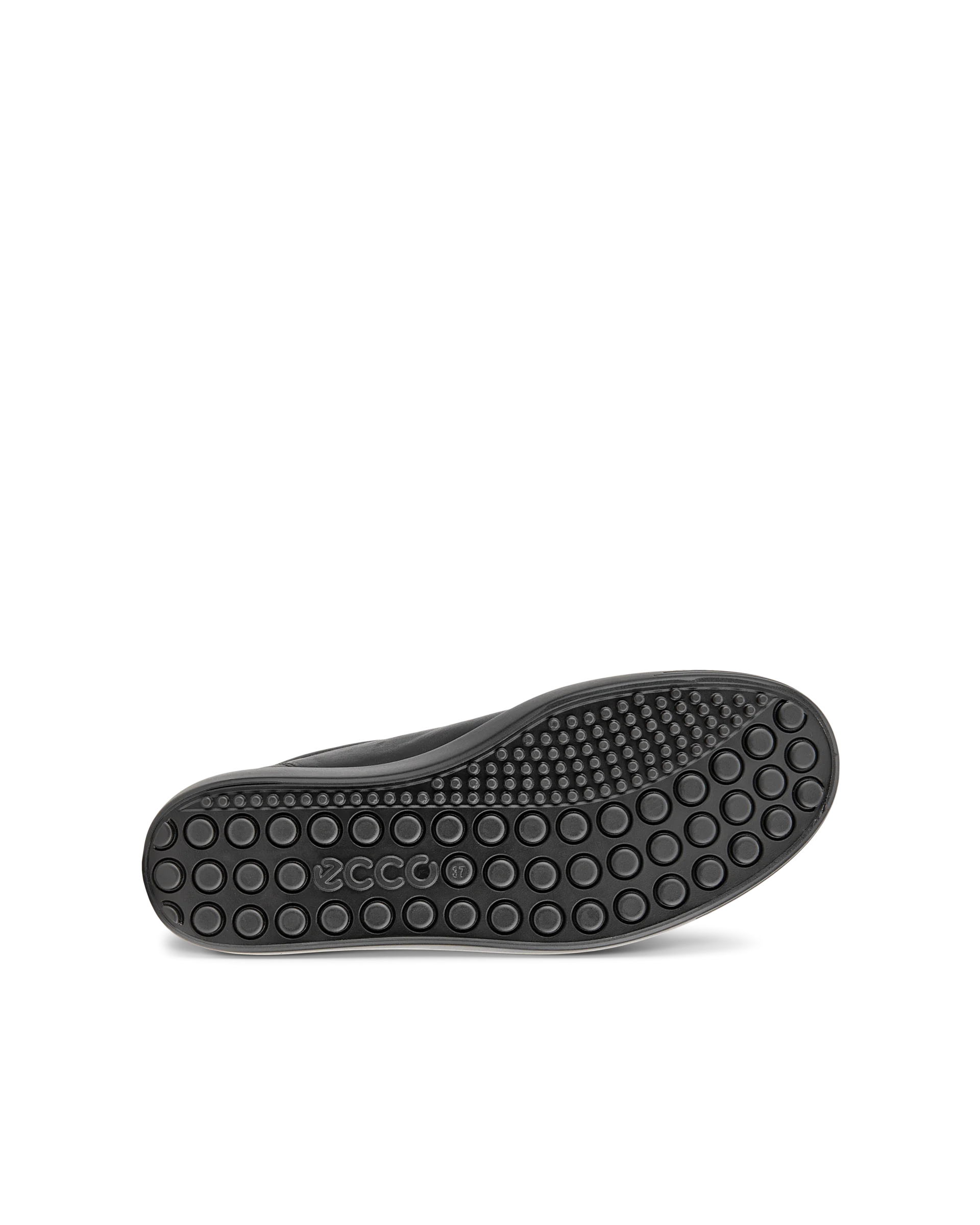 ECCO SOFT 7 W Damen Ledersneaker Schwarz