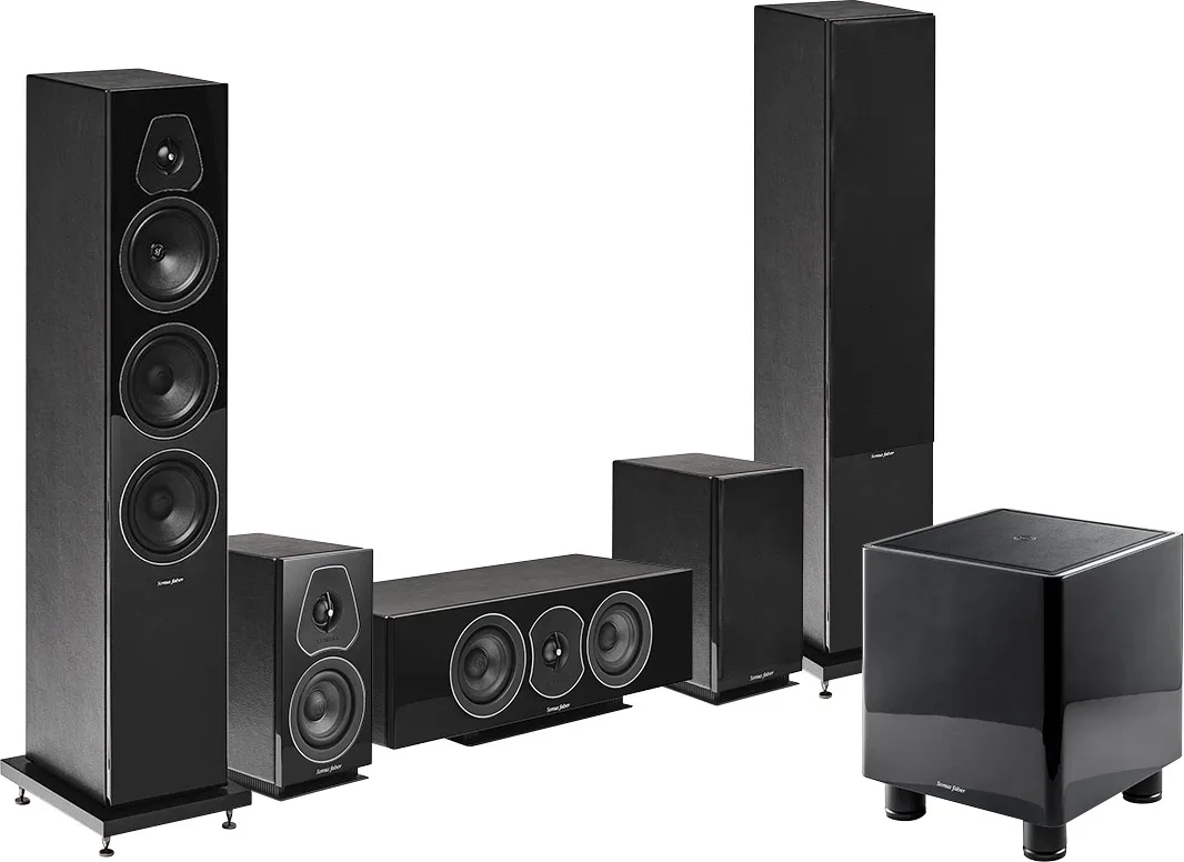 Sonus Faber Lumina III System 5.1 Noir Laqué Packs enceintes grand spectacle