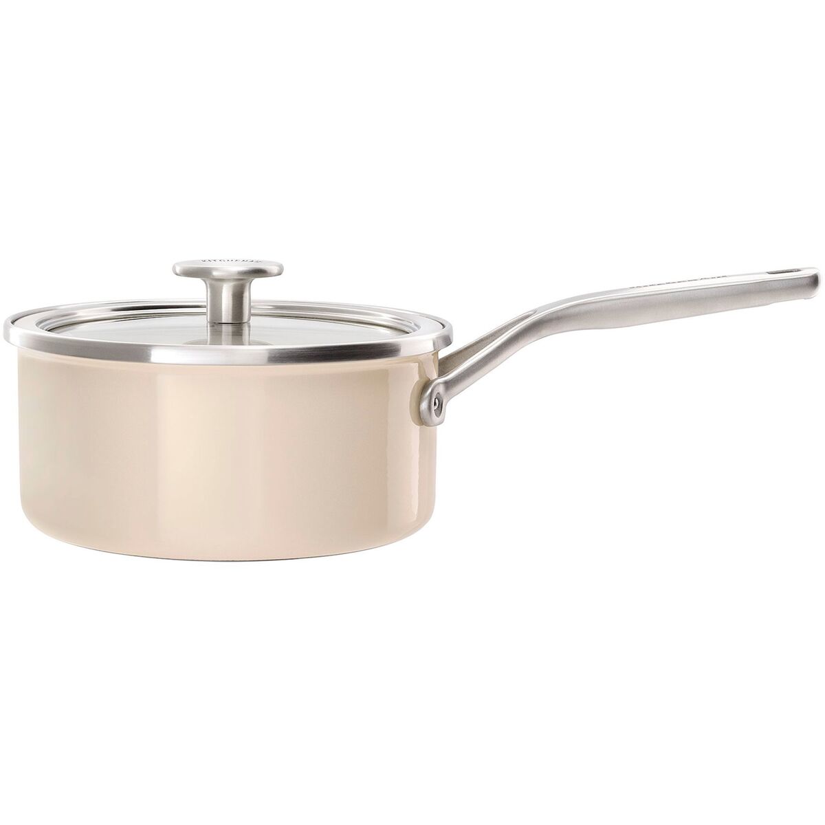 Cookware Collection Kasserolle med lokk, 18 cm. mandel
