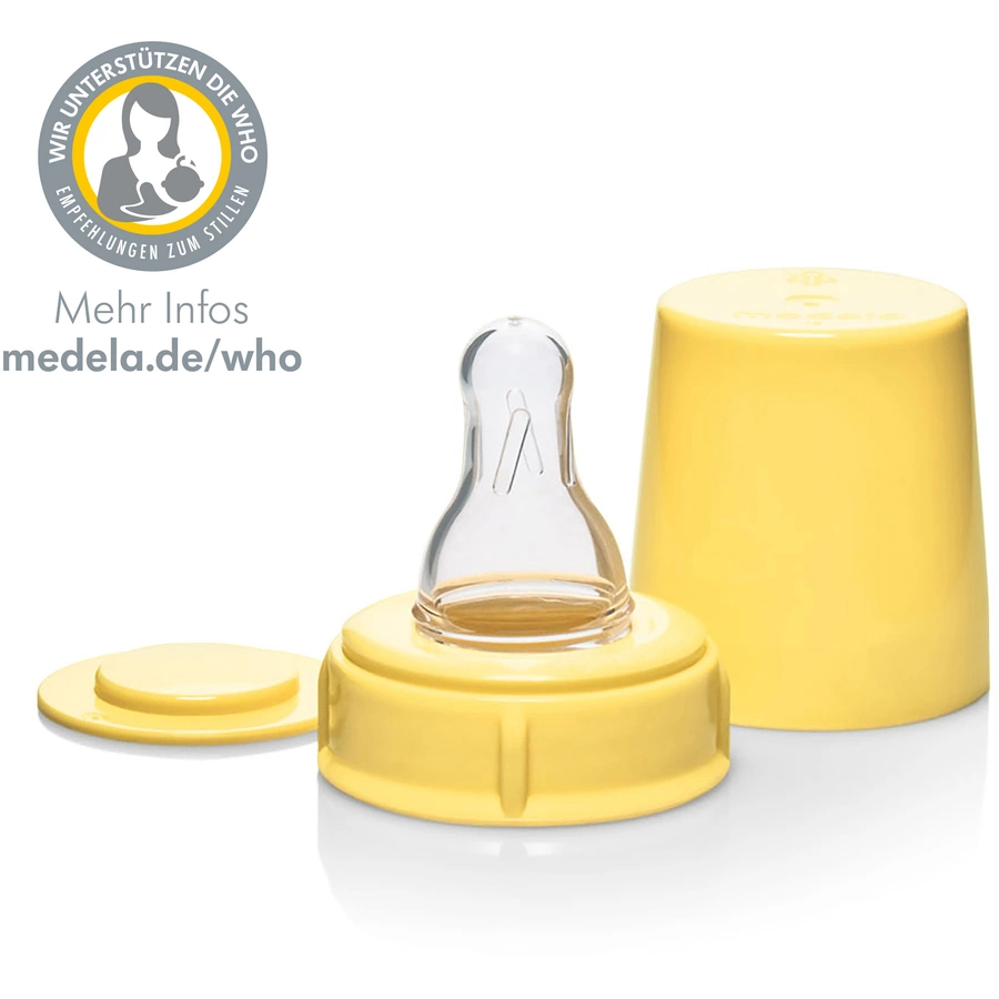Medela Muttermilchflasche 150 ml, mit Sauger S Langsamer Fluss
