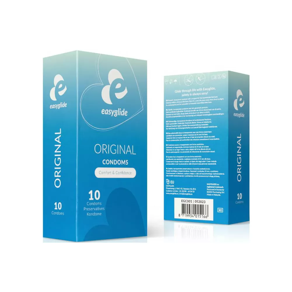 EasyGlide Original kondomer - 10 stk.