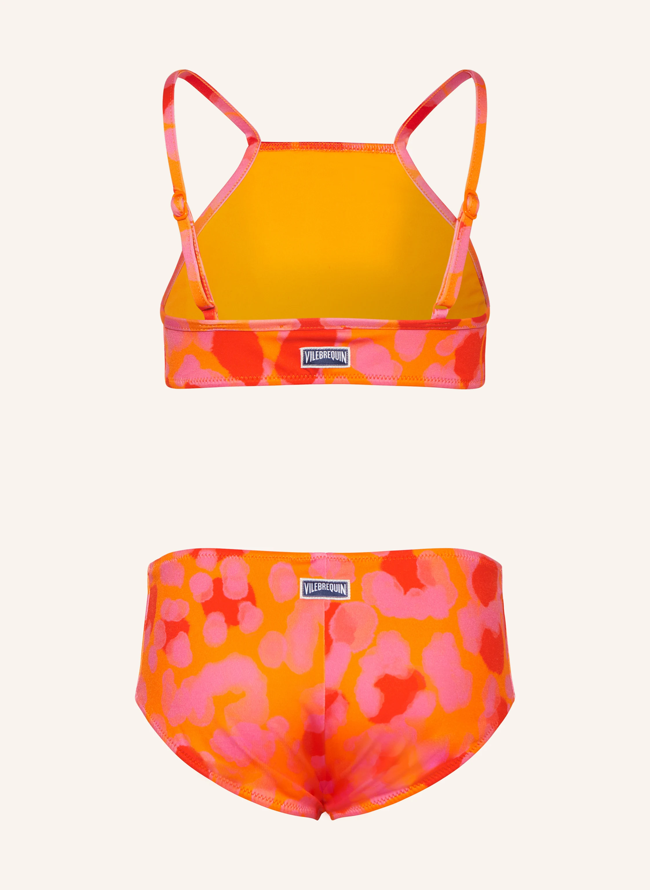 VILEBREQUIN Bustier-Bikini NEW LEOPARD