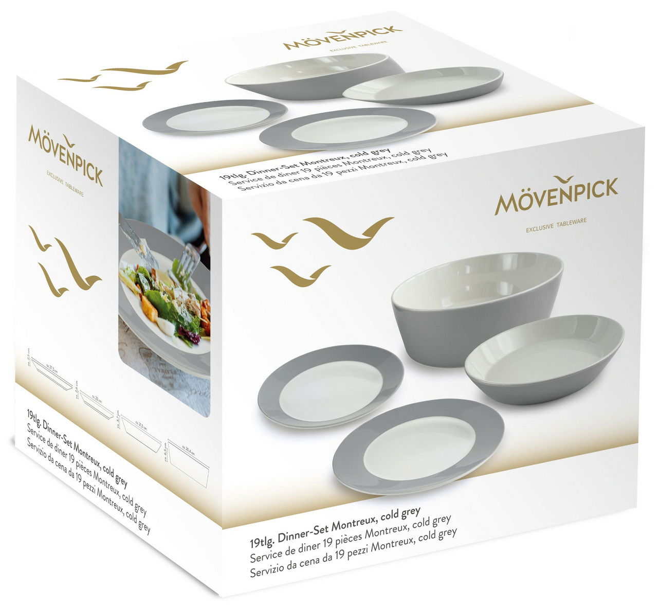 Mövenpick Dinnerset 19-tlg. MONTREUX