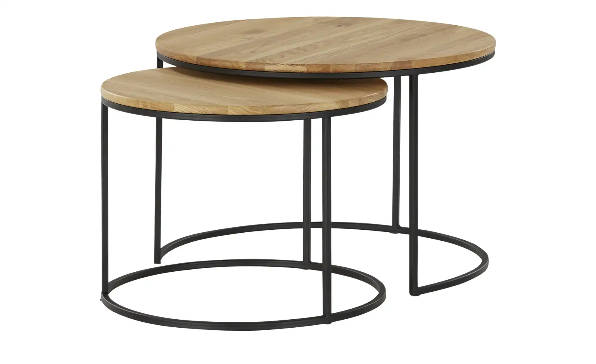 Couchtisch 2er Set mit Wildeiche.Platten Illesheim