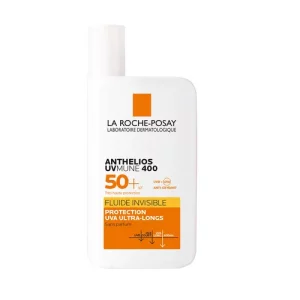 Anthelios Uvmune 400 - SPF50+ Fluide Solaire Invisible Visage Sans Parfum - 50ml