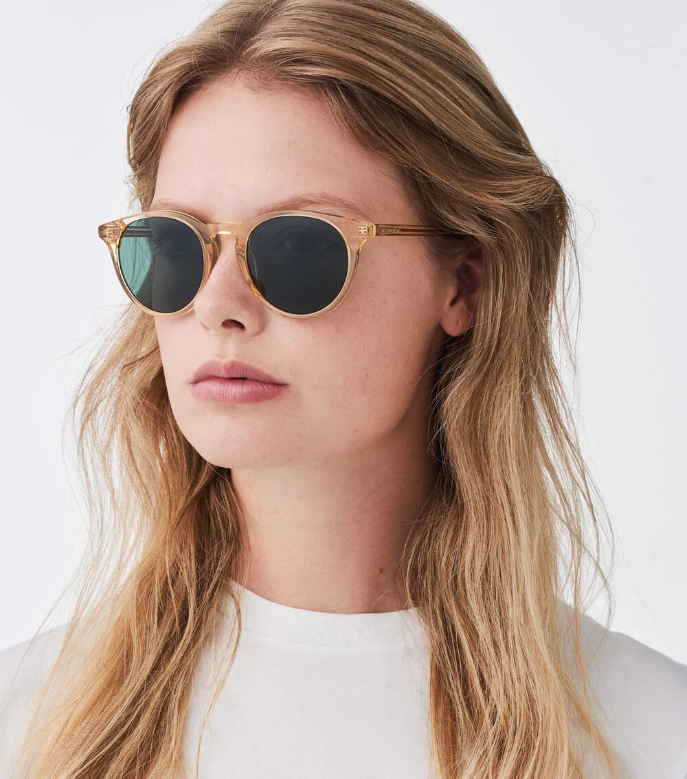 MessyWeekend  New Depp solbrille - Champagne