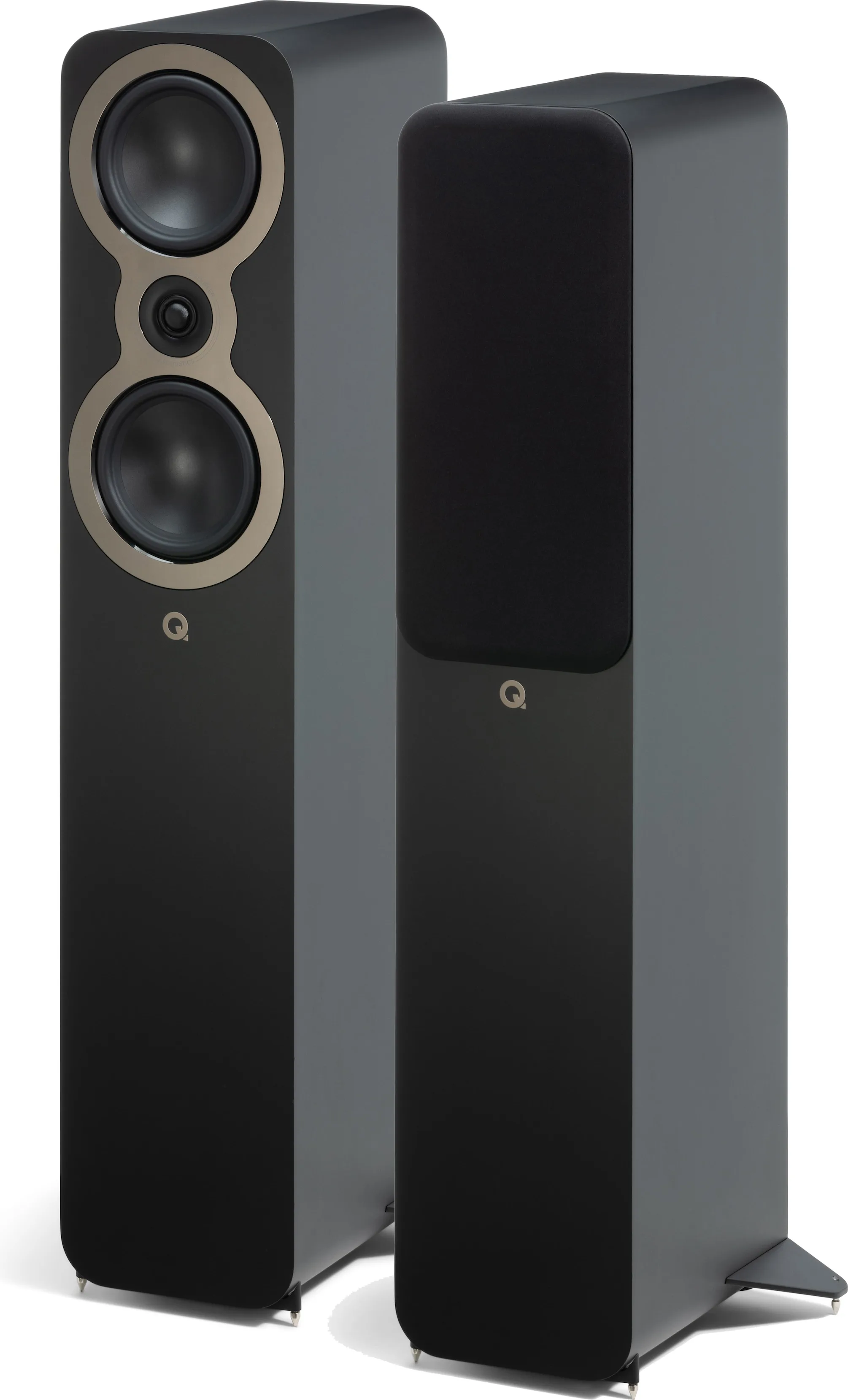 Q Acoustics 3050C Noir Mat (la paire) Enceintes colonne