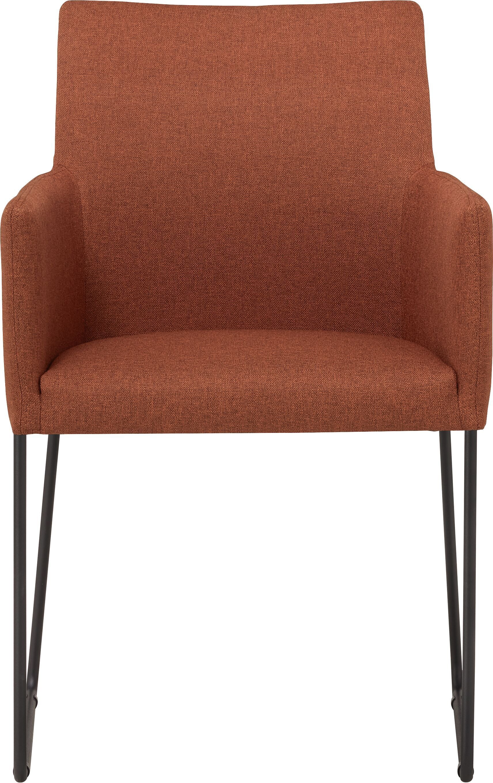 SIENA Stuhl - Kupferfarbig / B: 50.0 cm x T: 45.0 cm x H: 86.0 cm