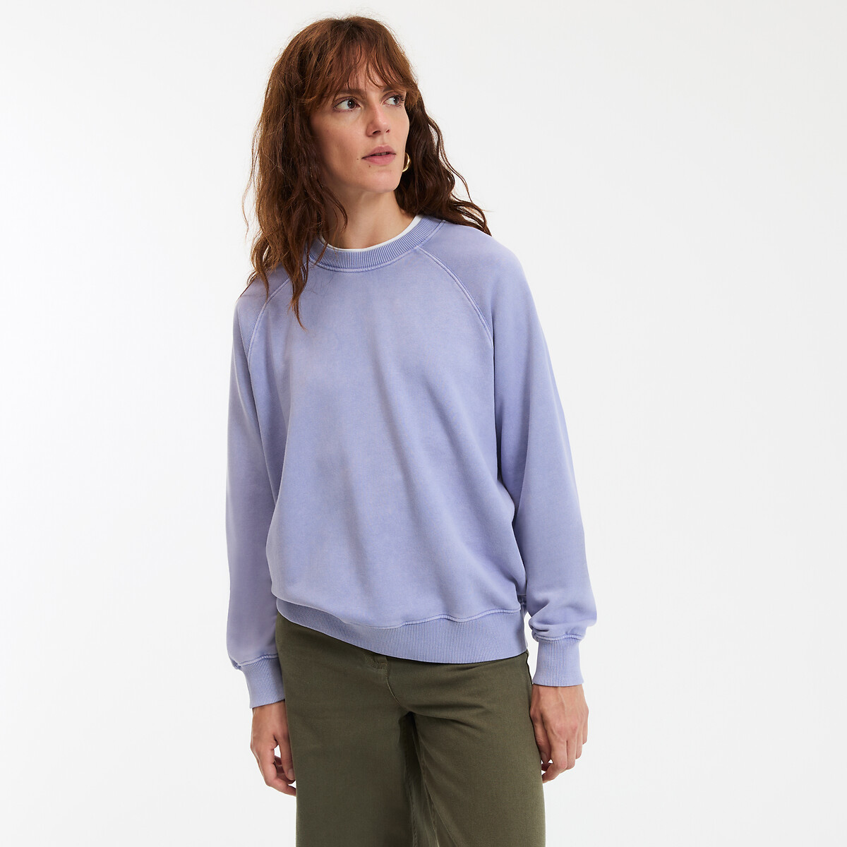 COLEÇÕES LA REDOUTE<br>Suéter com gola redonda