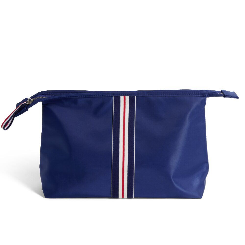 Trousse de toilette homme rayures 24x16xH8,5cm