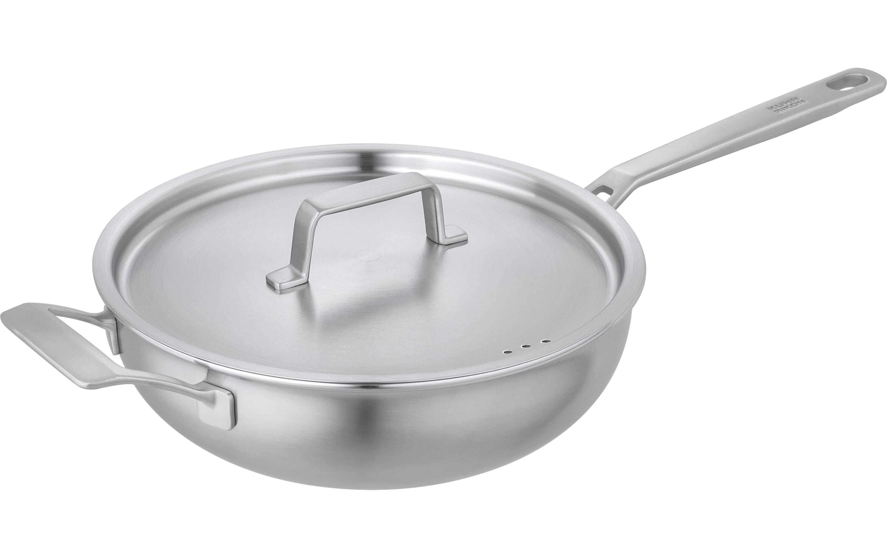 Sauteuse Culinary Fiveply Ø 28 cm<br>Schwenkpfanne mit Deckel