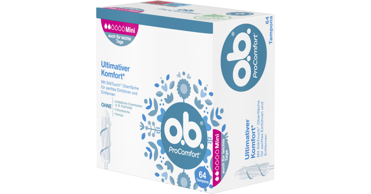 O.B. Tampons Pro Comfort Mini 16er-Packung