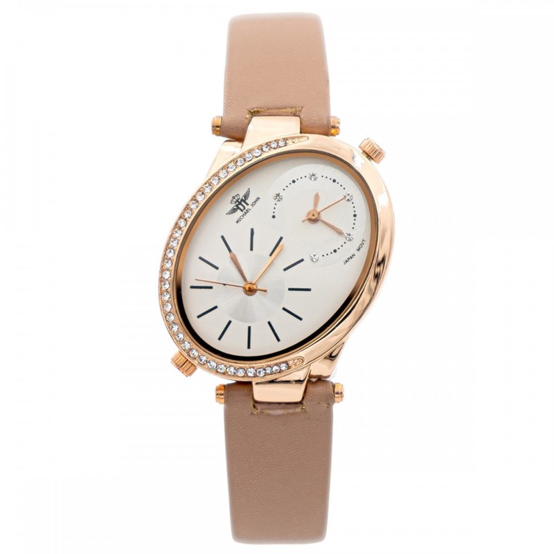 Montre Femme M. JOHN bracelet Cuir Marron