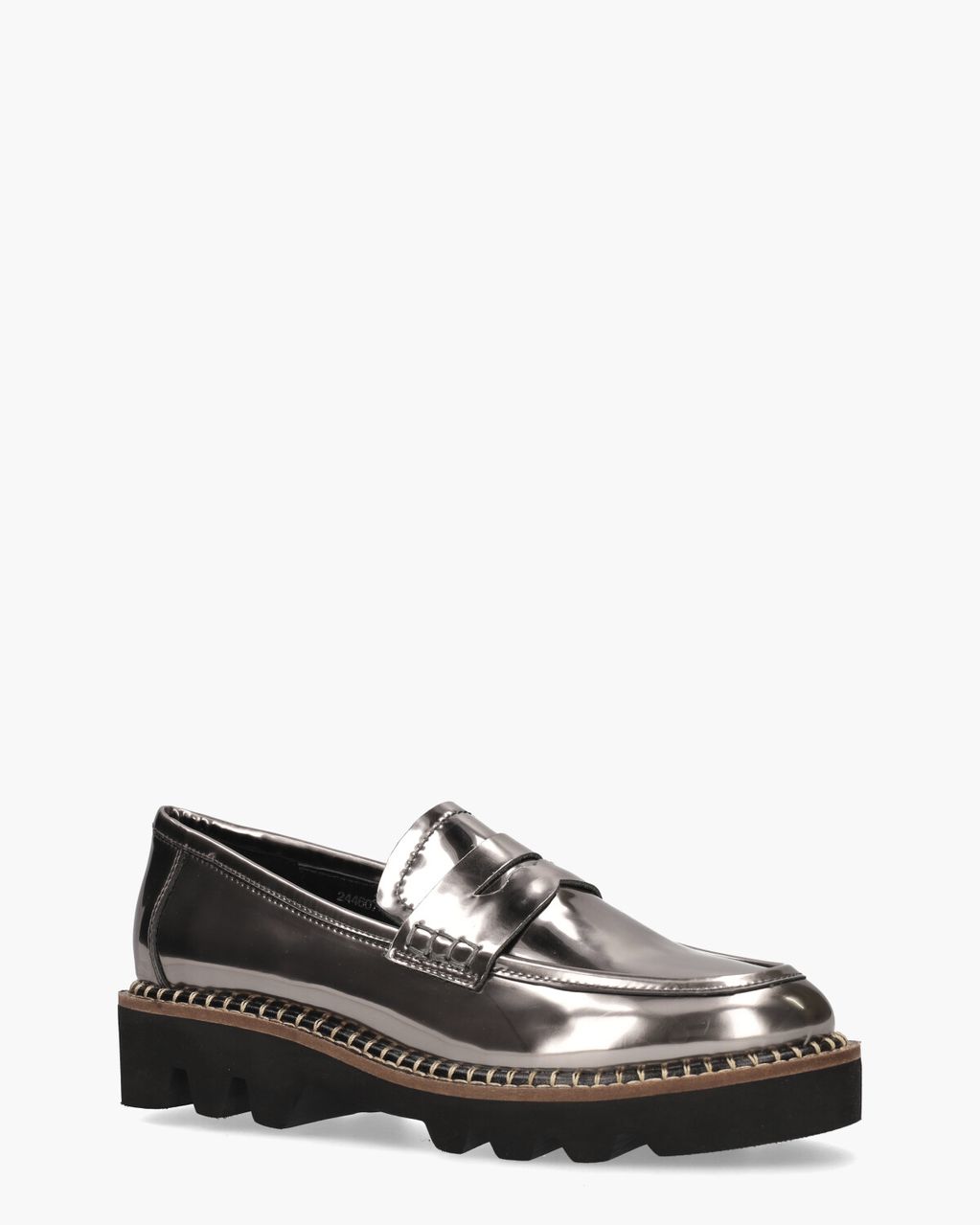 Di Lauro Pearl Zilver Damesloafers