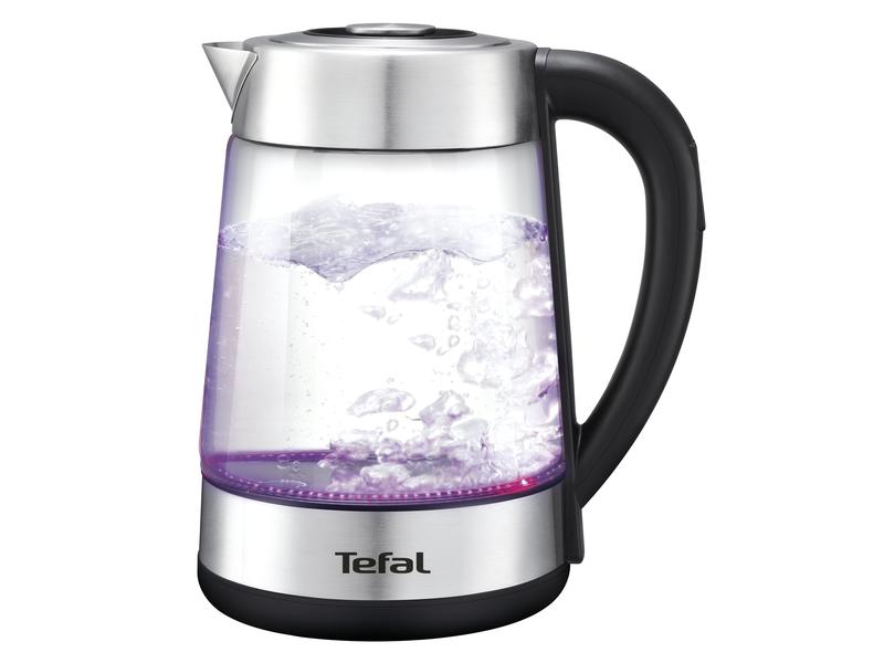 Tefal Wasserkocher BJ750D10 1.7 l, Schwarz/Silber Wasserkocher mit Warmhaltefunktion