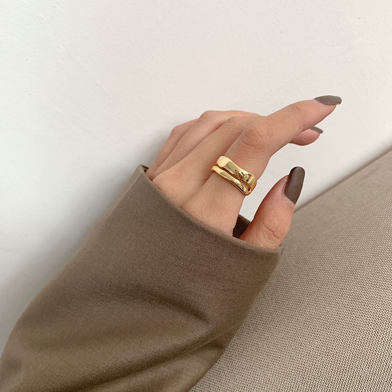 Hansha - 925 Sterling Zilveren Ring