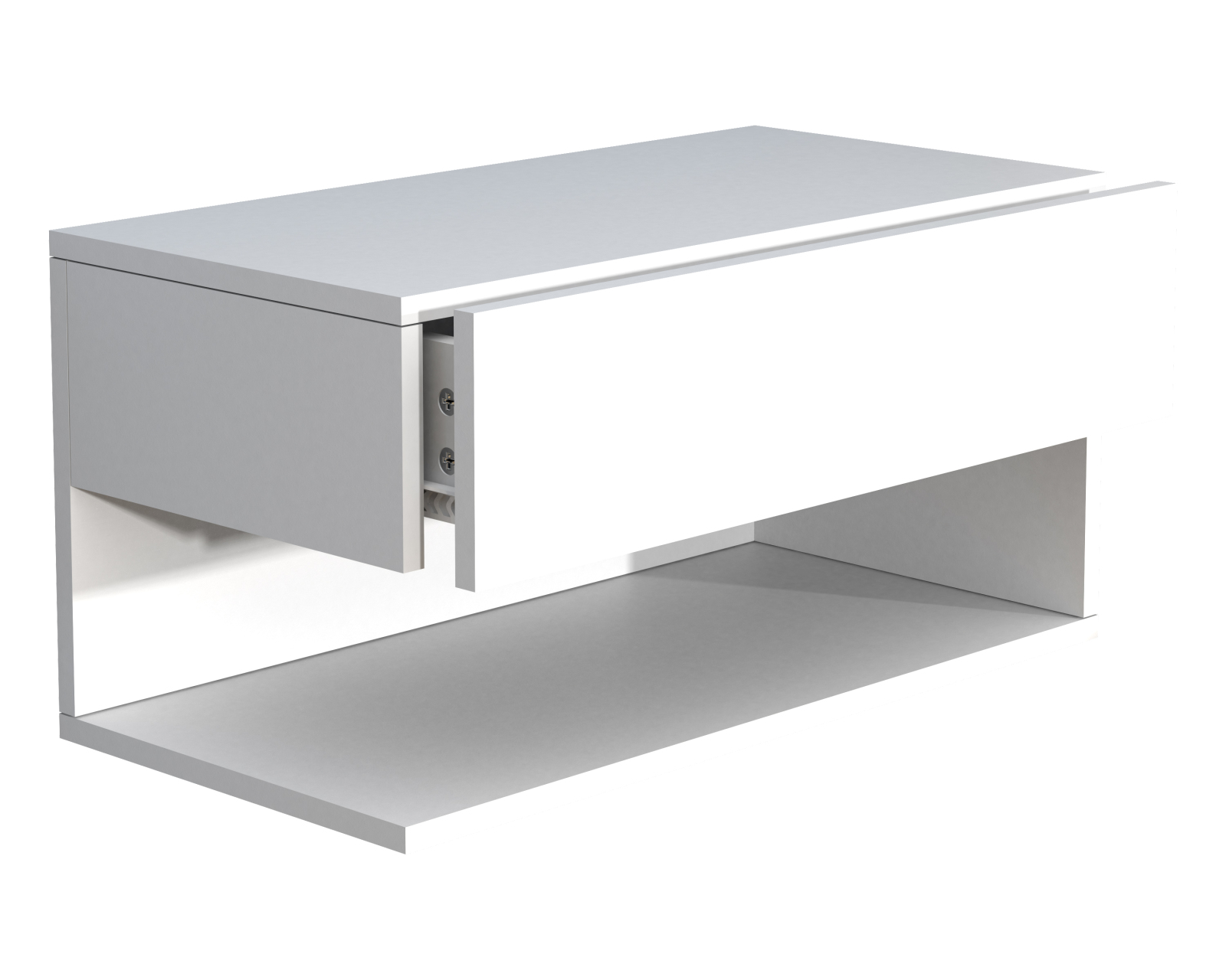 Wandschublade USAL XL - weiß - 60 cm