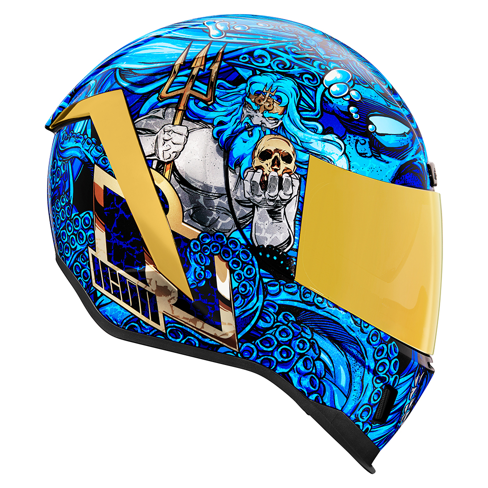 Icon - Casque Airform Ships Company™ Bleu / Or