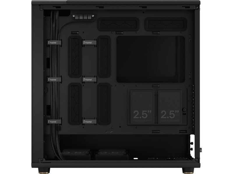 Fractal Design PC-Gehäuse North XL RC Schwarz Formschön und leistungsstark, der ideale Begleiter für die High-End-Komponenten