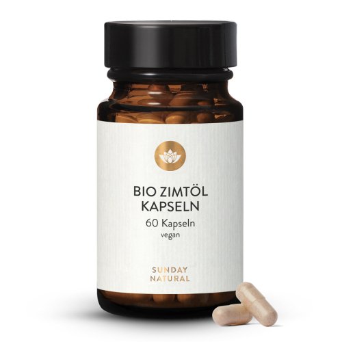 Sunday Natural Products  Bio Zimtöl Kapseln