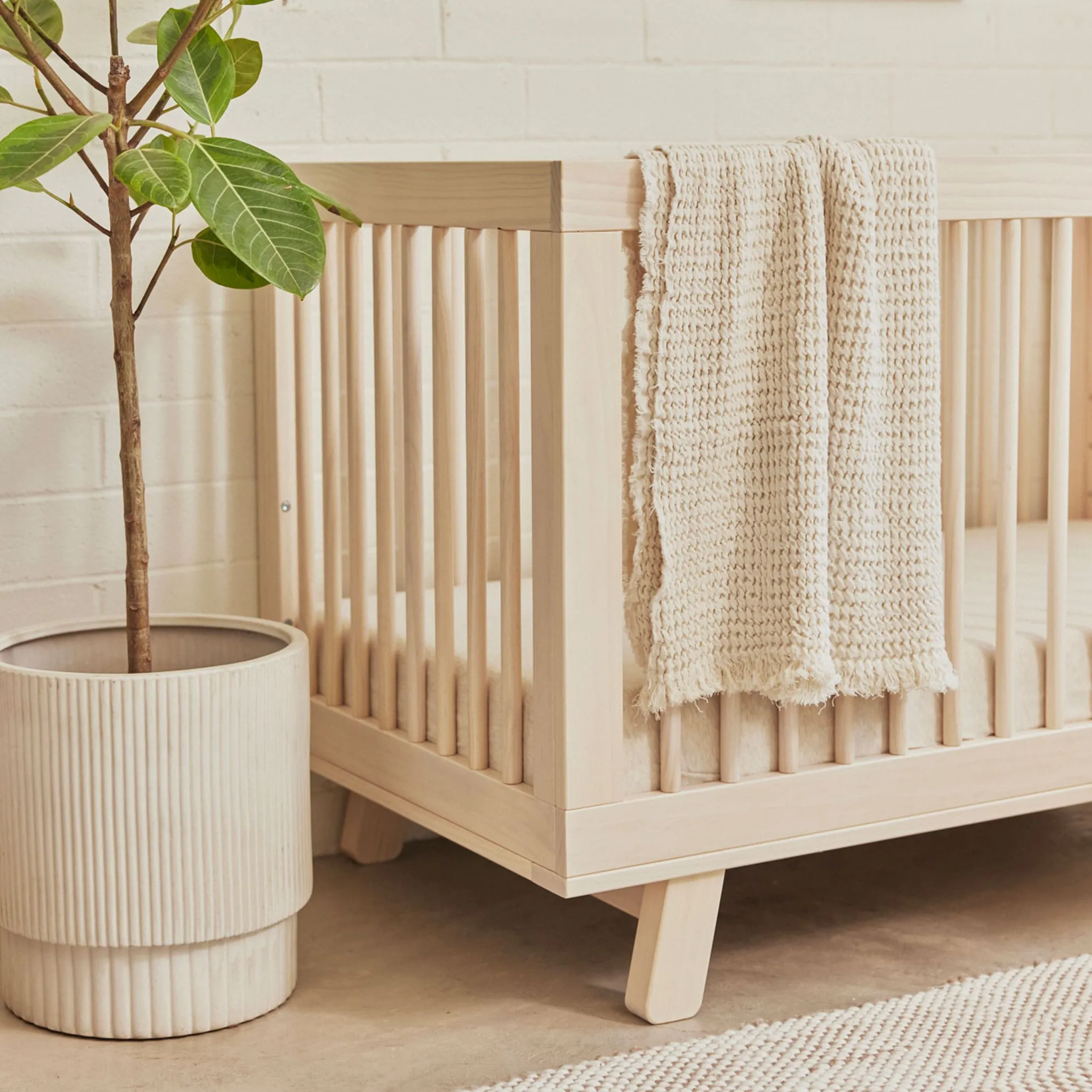Babyletto Couchette Convertible 3 en 1 Hudson - Naturel Lavé