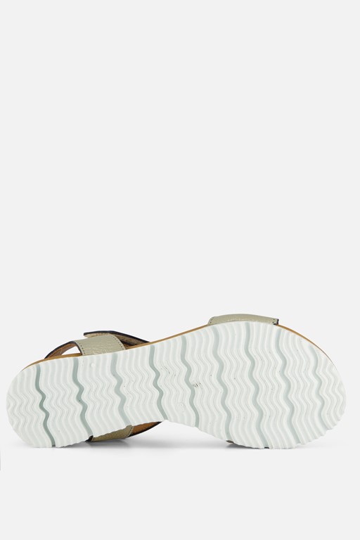 Aqa Sandalen goud Leer
