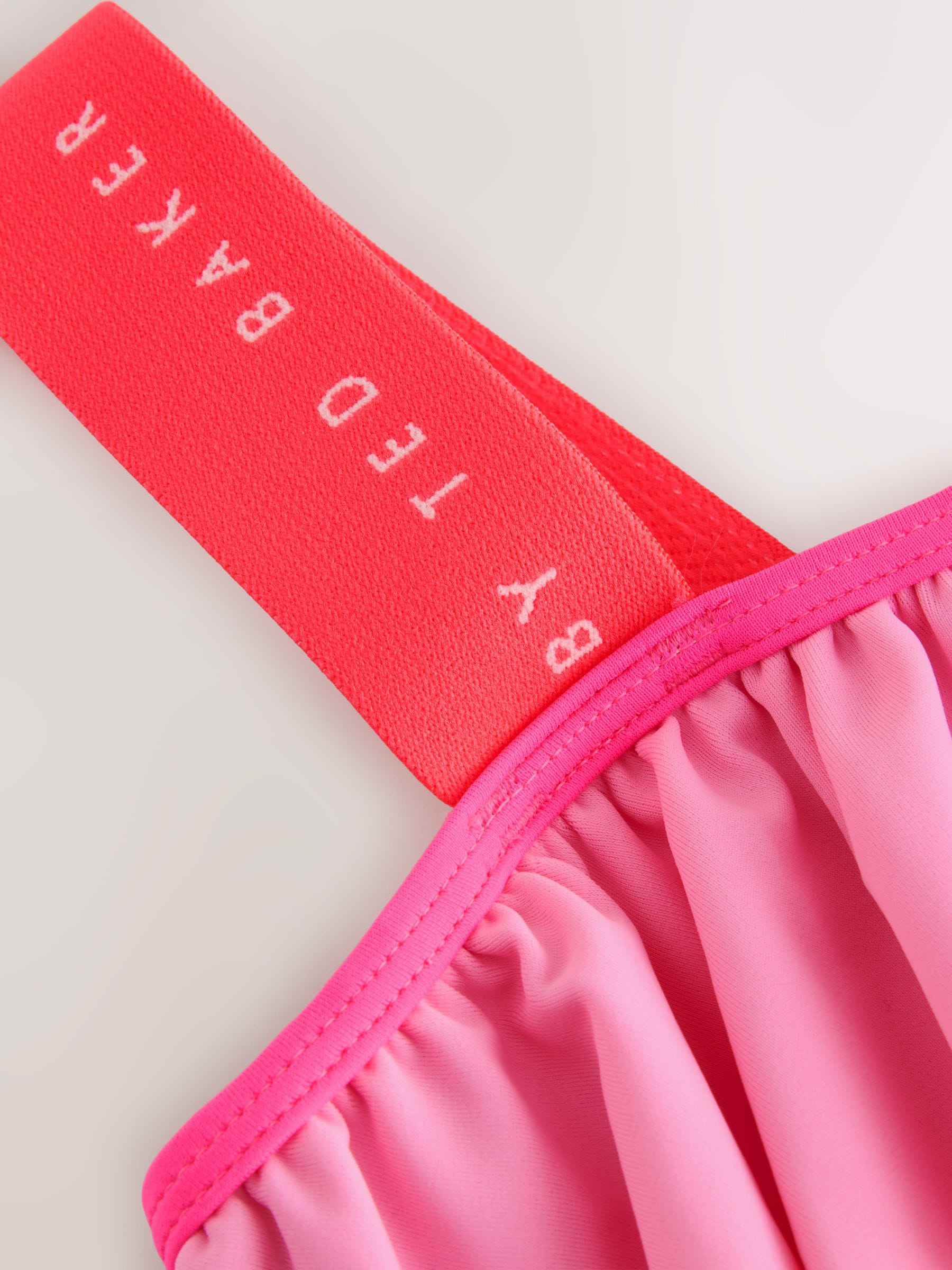 Baker by Ted Baker roze badpak met ruches