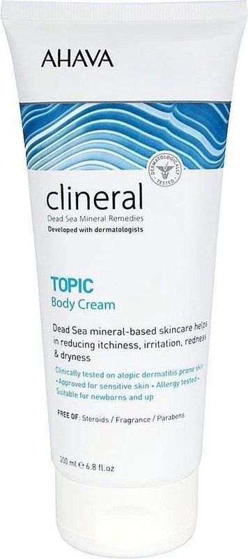 AHAVA CLINERAL TOPIC Lichaamscreme - Verlicht Droogheid - 200ml