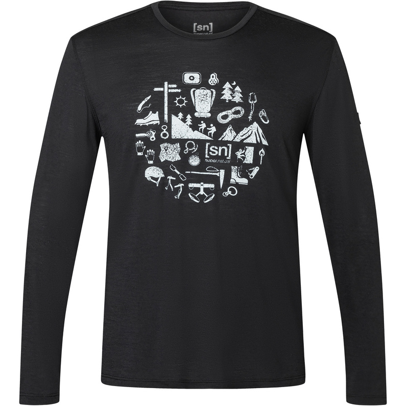 Super.Natural Herren Well Equipped Longsleeve