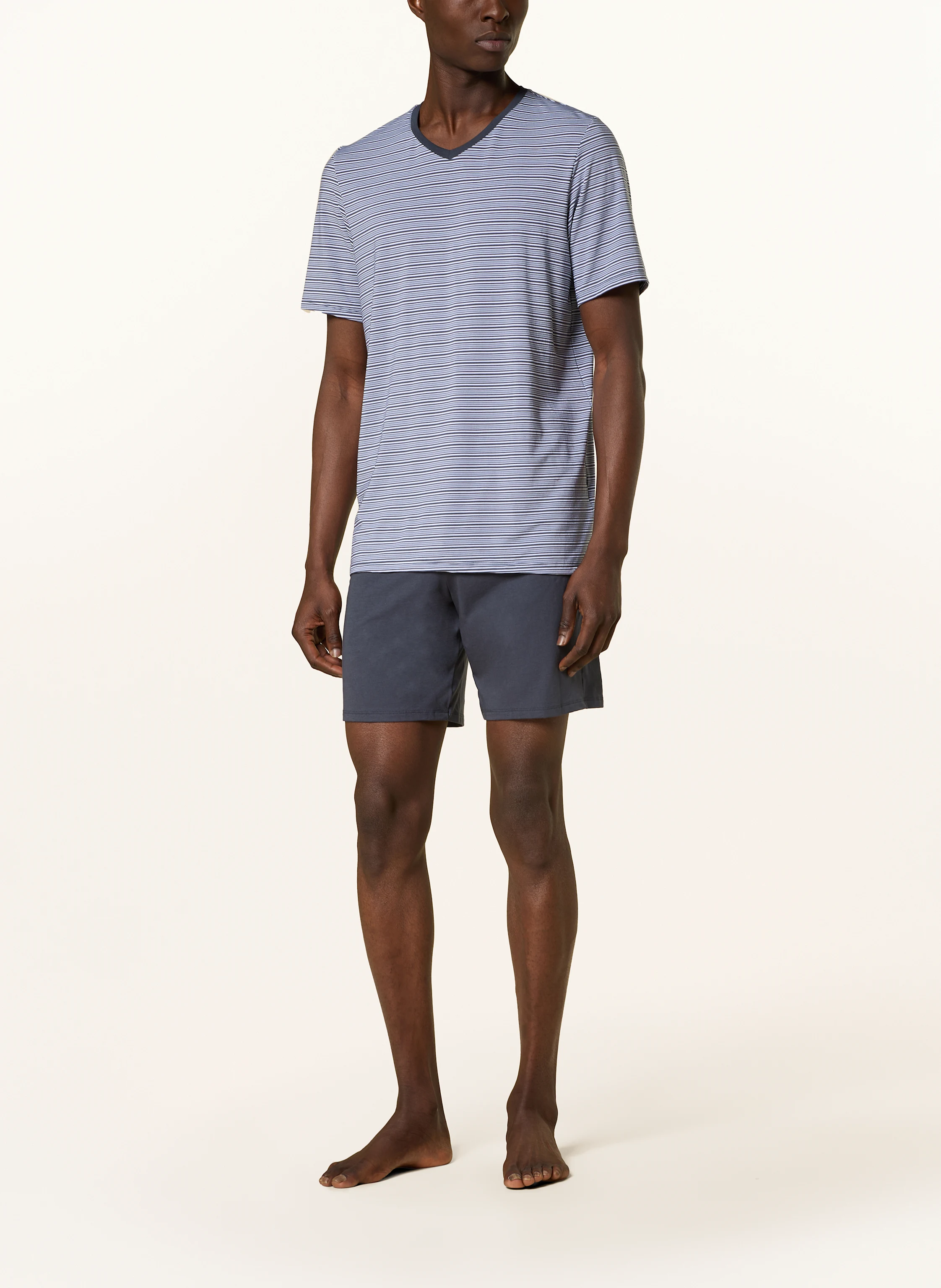 SCHIESSER Shorty-Schlafanzug LONG LIFE SOFT