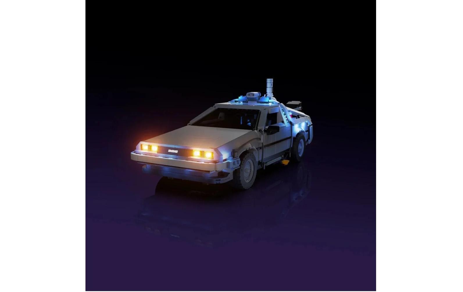 LED-Licht-Set für LEGO® Die Zeitmaschine LMB 2.0 103465<br>Licht-Set für die Lego Zeitmaschine aus Zurück in die Zukunft 10300