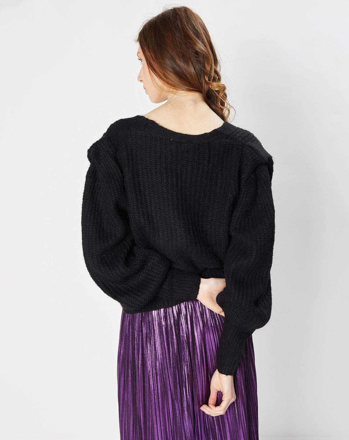 La Petite Etoile Gilet Adelina noir