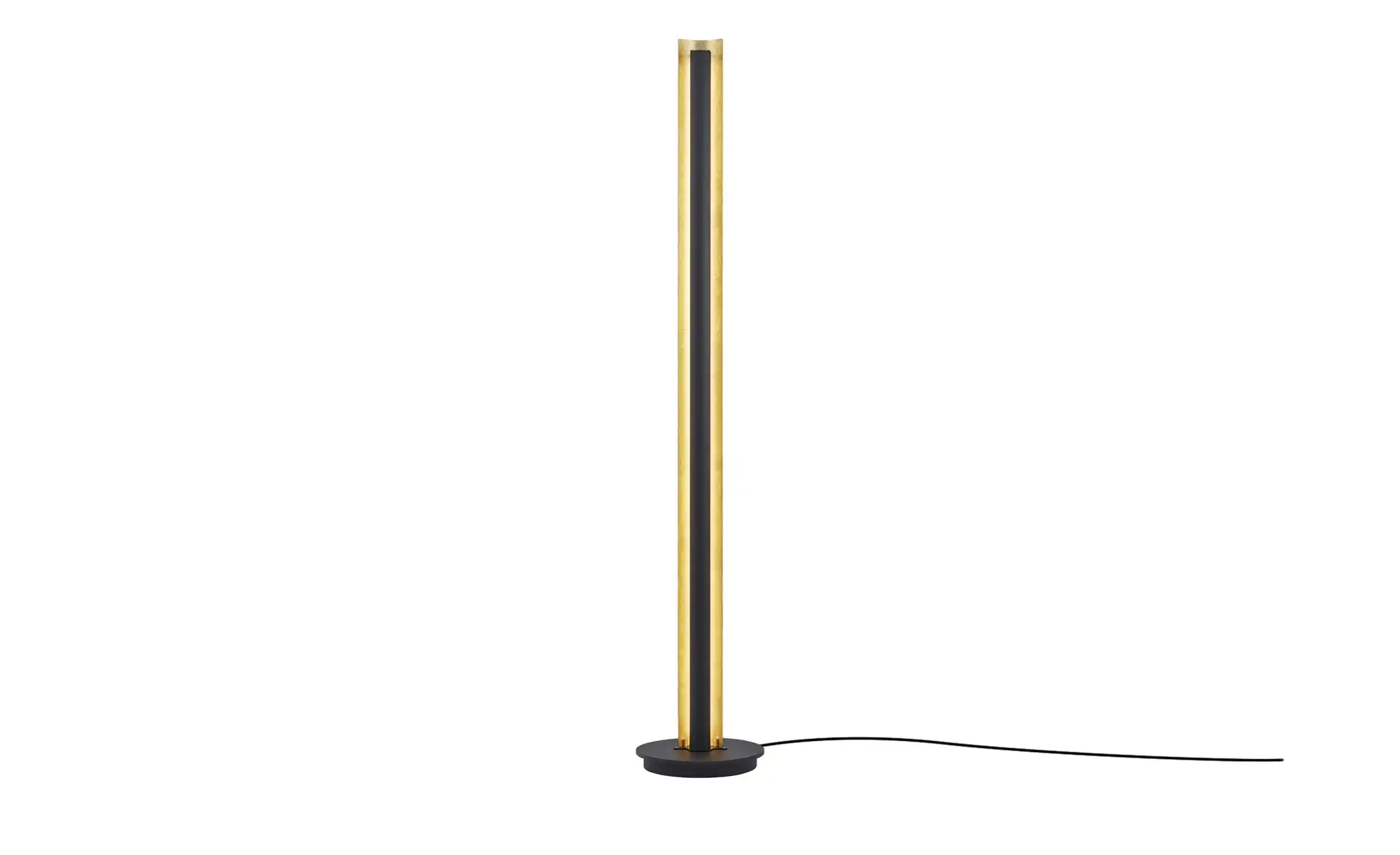 Trio LED-Stehleuchte, Schwarz / goldfarben