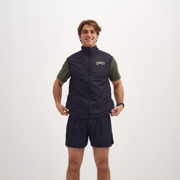 Lipati Herre Veste Drizzle Vest Sort