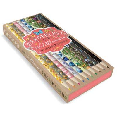 Wanderlust and Wildflowers: 10 Colored Pencils
