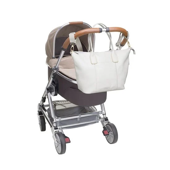 Sac à langer Roxy   Cuir vegan gris        de               Babymel