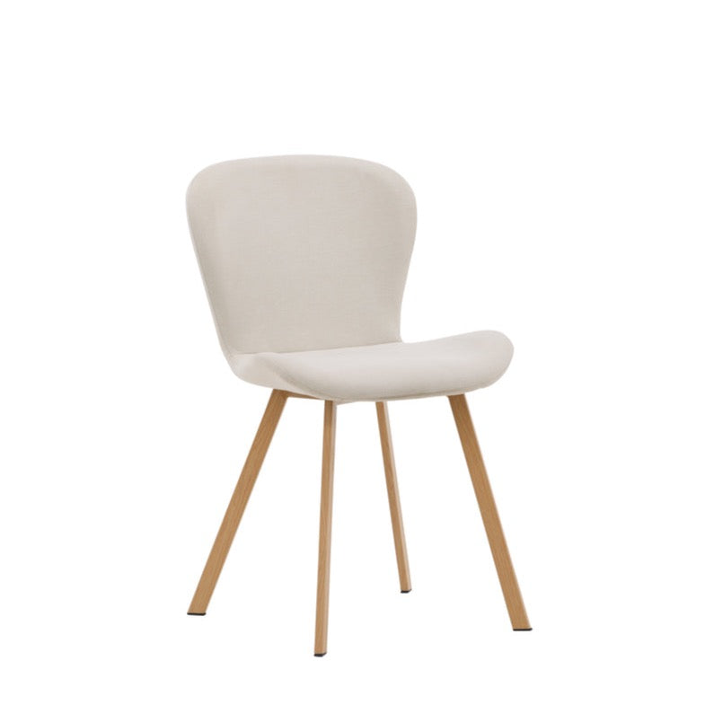 Nesna Eetkamerstoel - Set van 2 - Beige