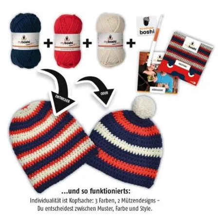 Noris Spiele myboshi Häkel-Set Iga/Tama