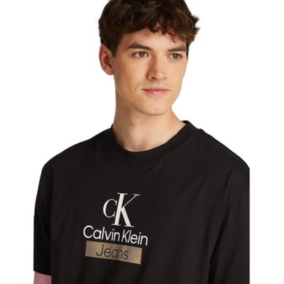 Tee-shirt à manches courtes homme Stacked Archival CALVIN KLEIN