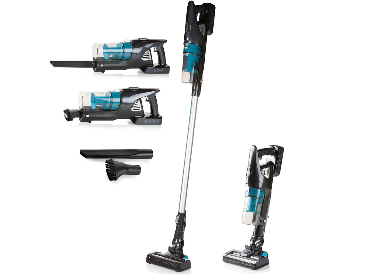 PRIMO PR501SV 3-in-1 Steelstofzuiger - Grey/Blue