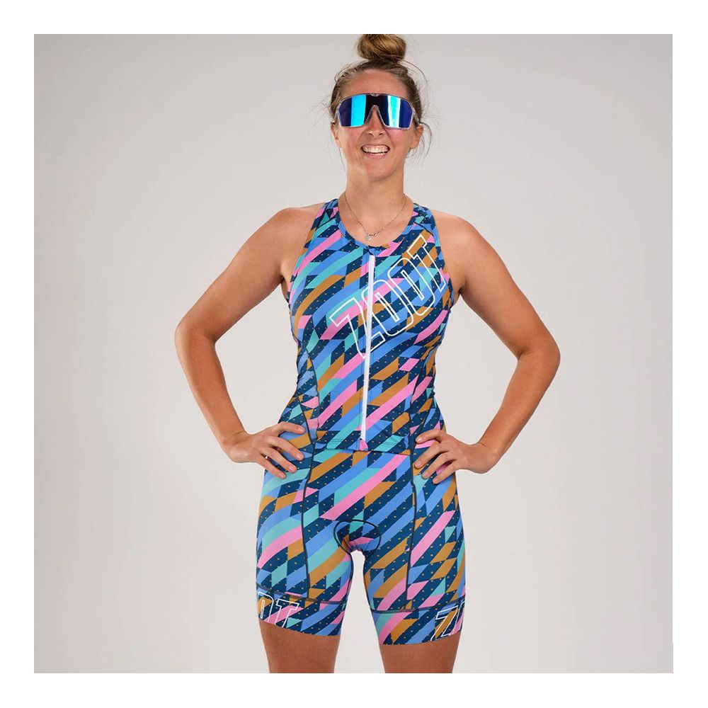 Zoot LTD TRI SLVS FZ - Combinaison trifonction shorty Femme unbreakable
