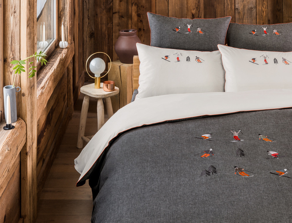 Housse de couette-Piste noire
