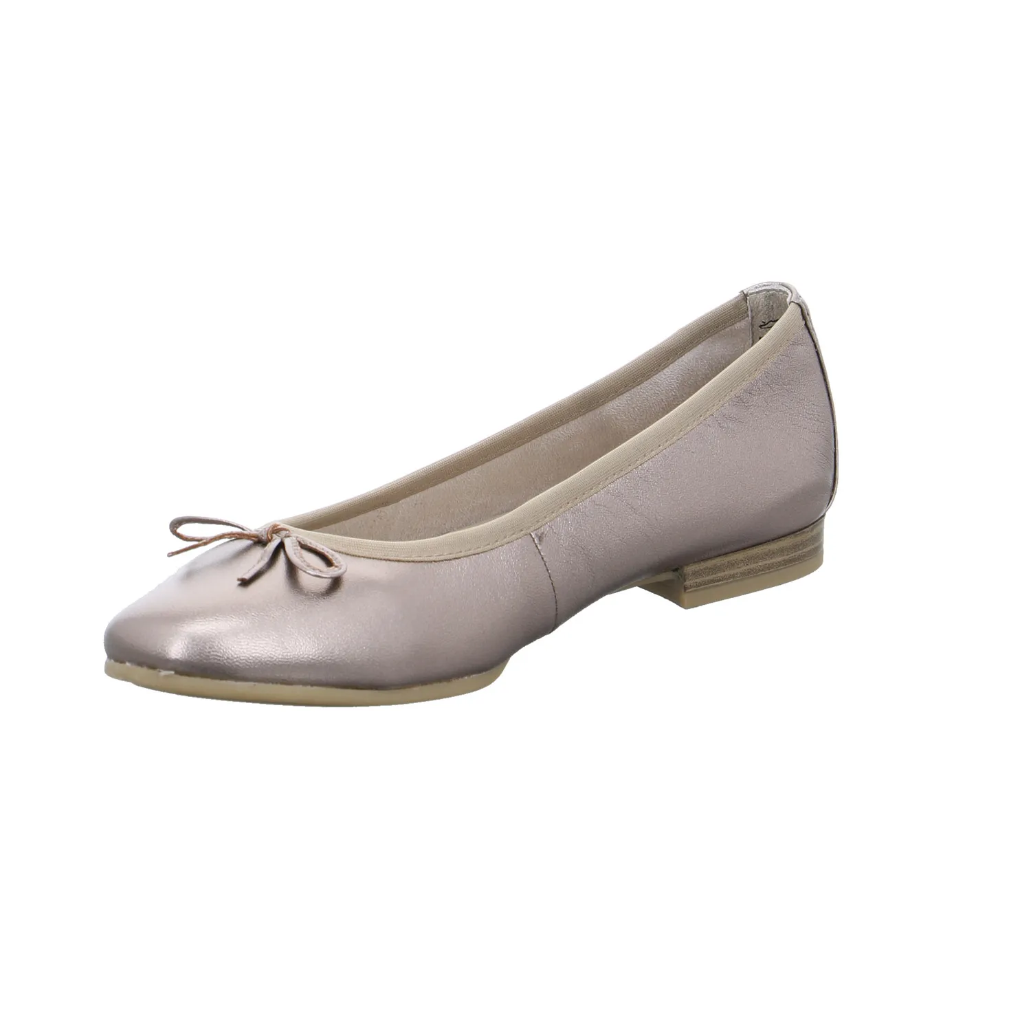 TAMARIS Ballerina Bronze Leder