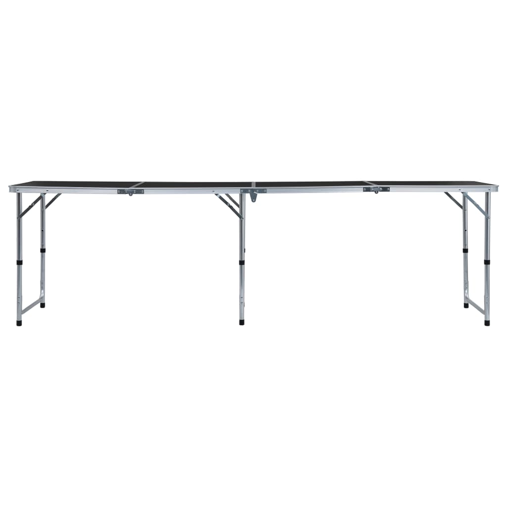 Mesa De Camping Plegable Vidaxl De Aluminio