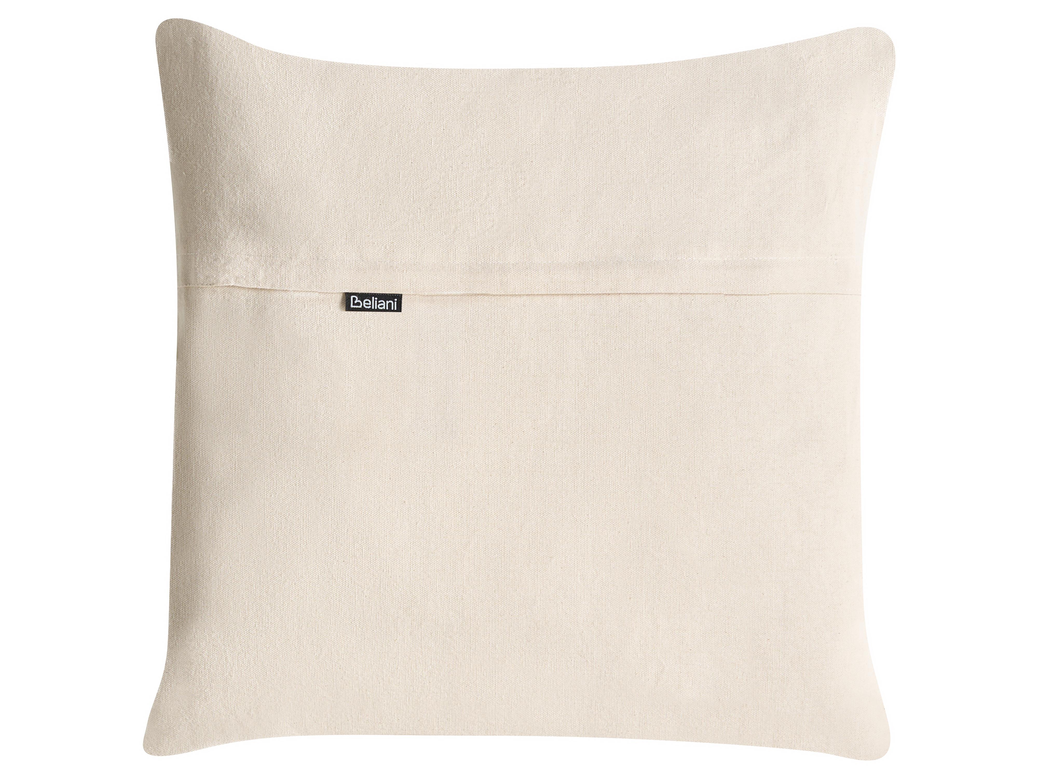 Set van 2 sierkussens SAVINA Katoen 45 x 45 cm Wit bloempatroon