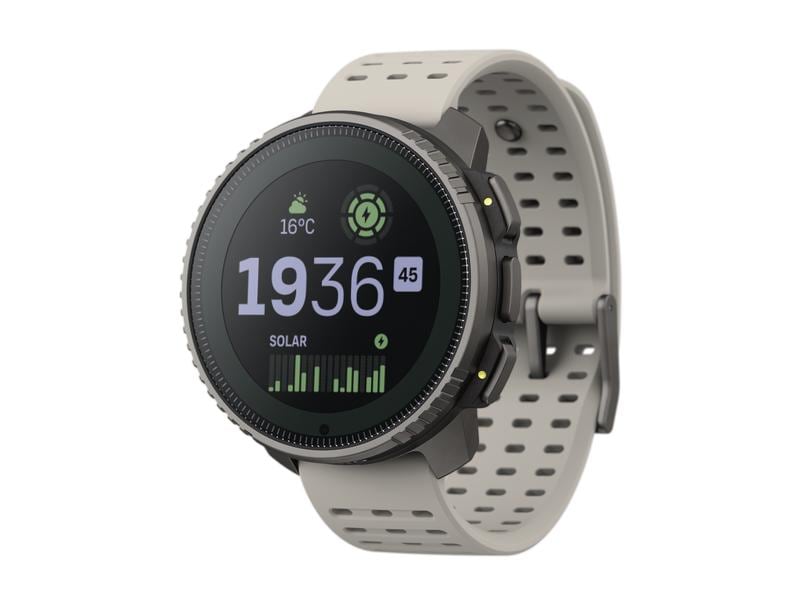 SUUNTO Sportuhr Vertical Titanium Solar Sand Abenteuer-Uhr für Outdoor-Expeditionen mit Solarladung