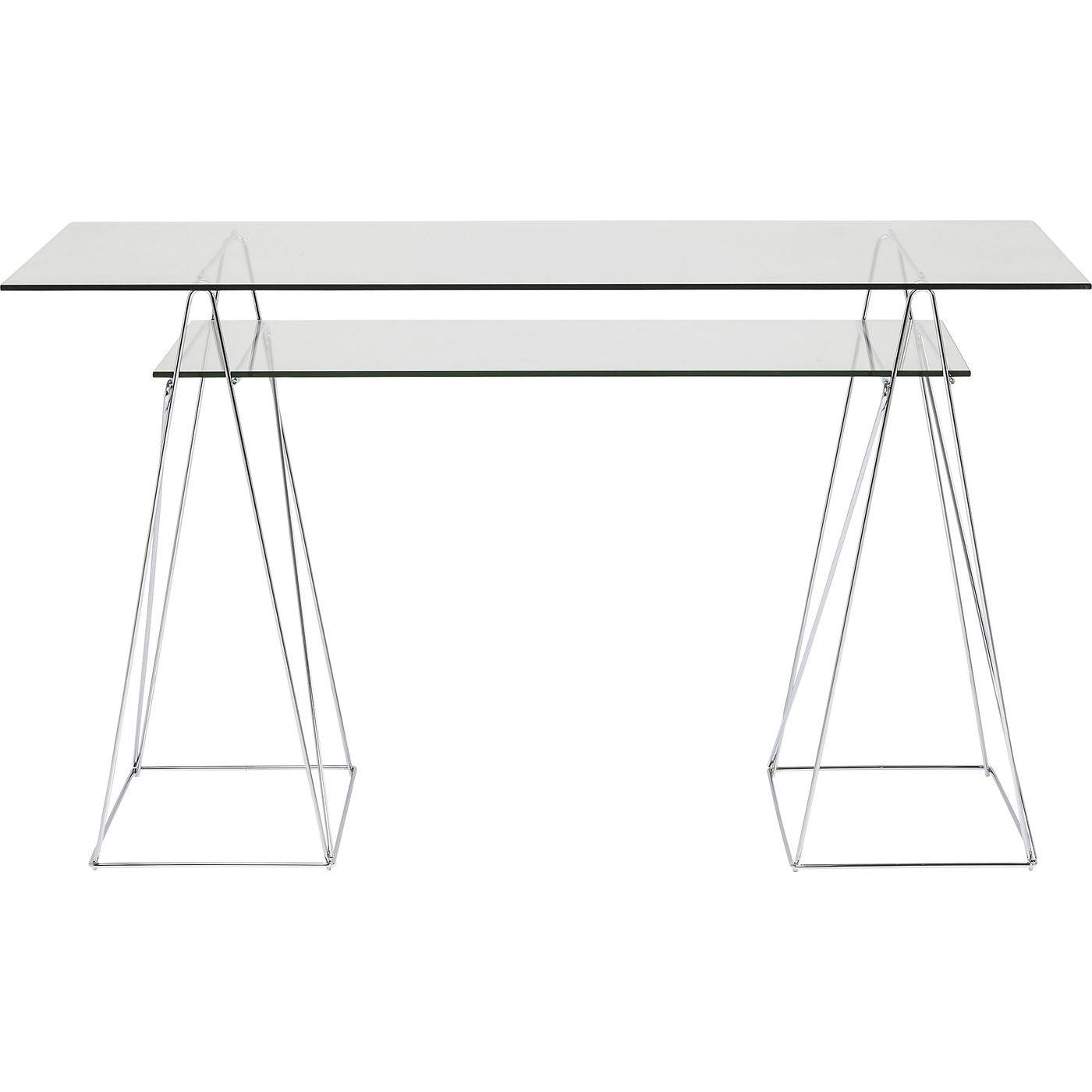 Bureau Polar 130x65cm chroom Kare Design