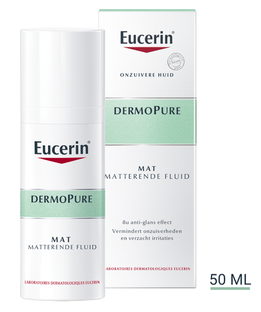Eucerin DermoPure Gezichtsverzorgingsset - Reinigingsgel en Fluid - 2 Stuks