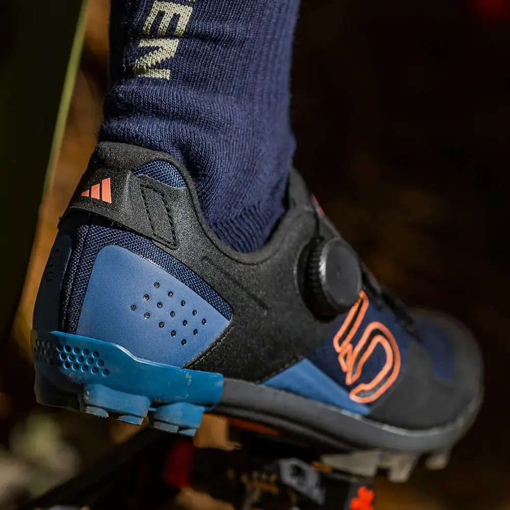 adidas Five Ten Kestrel BOA Mountainbikeschoenen Donkerblauw/Oranje Dames