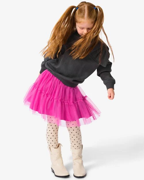 jupe fille rose rose